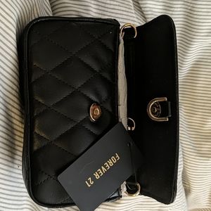 Black Forever 21 Fanny Pack Mini Purse
